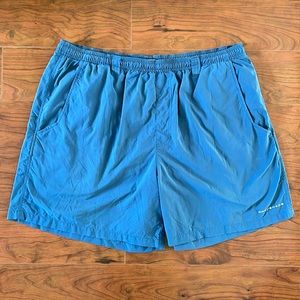 Columbia PFG Omni-Shade Men's Blue Swimwear Swim Trunks Shorts